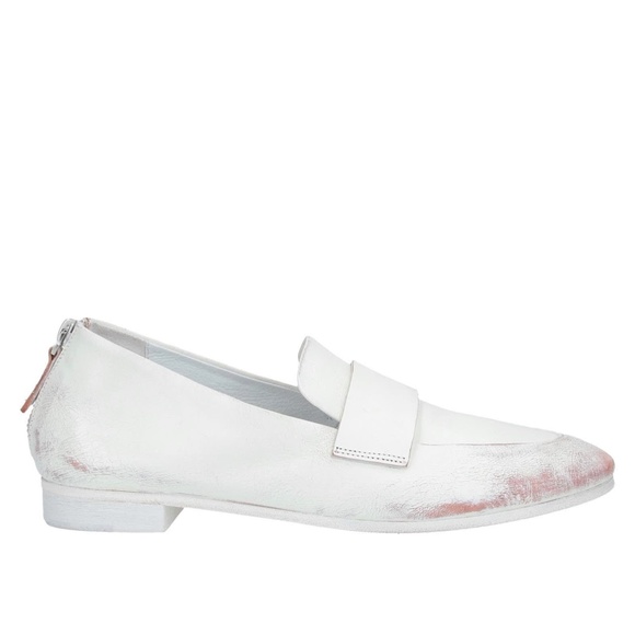 Marsell Colteldino Loafers Flats in Bianco Leather Size 38 - Picture 1 of 4